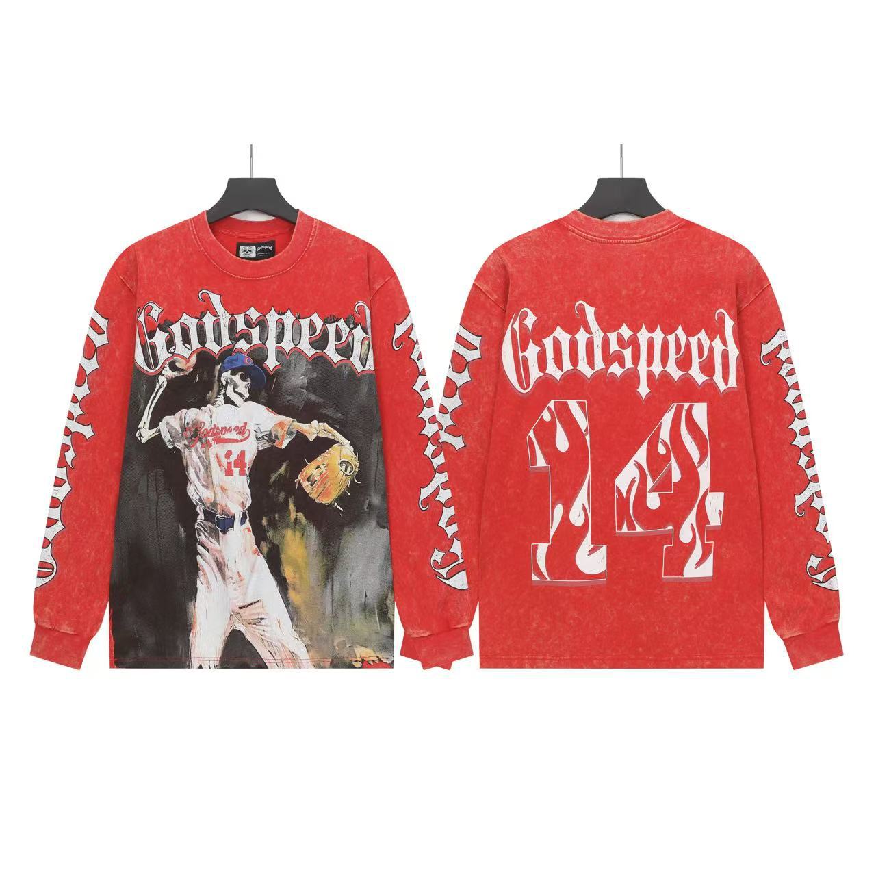 Godspeed Statue of Liberty Long Sleeve Shirt