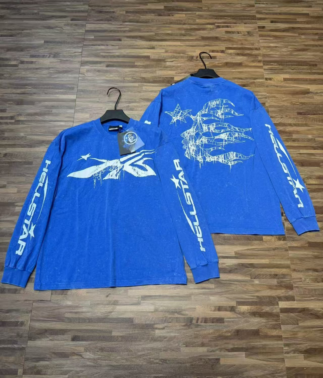 Hellstar “Basketball Skeleton” Long Sleeve Tee