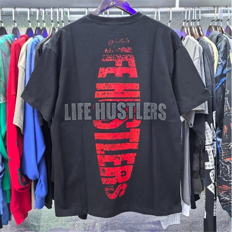 Life Hustlers “Blind Baby” Rhinestone Tee