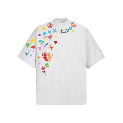 DARKAGE Kid Graffiti Puff Print Tee