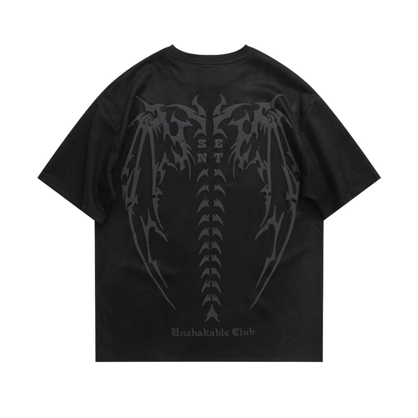 Women's Skull Print Short Sleeve T-Shirt Oversized Loose Casual American Retro Suede Washed Summer Tee | Skull Suede