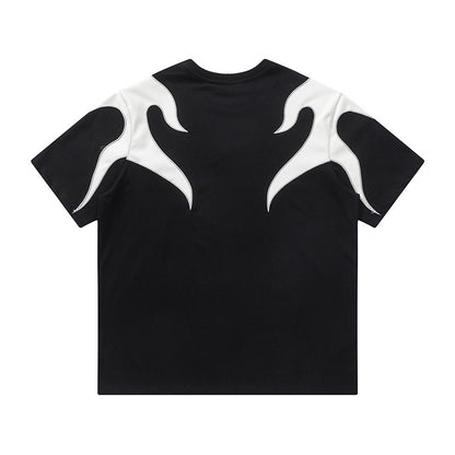 CLOUT COLLECTION ™ | 'Vortex' Embroidered Cotton T-Shirt