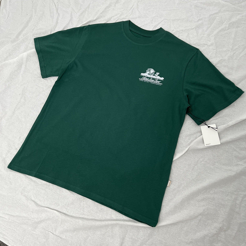 Aime Leon Dore New York Queens Graphic T-Shirt Vintage Streetwear Crew Neck Cotton Tee Casual Short Sleeve Unisex Top