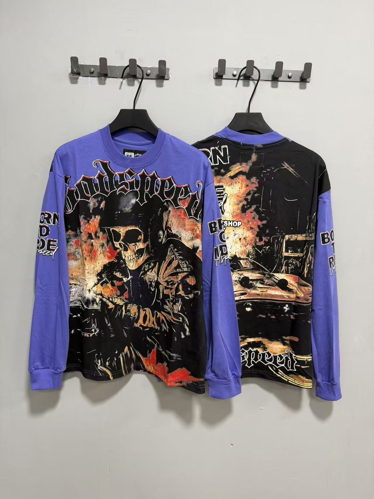 Godspeed Statue of Liberty Long Sleeve Shirt