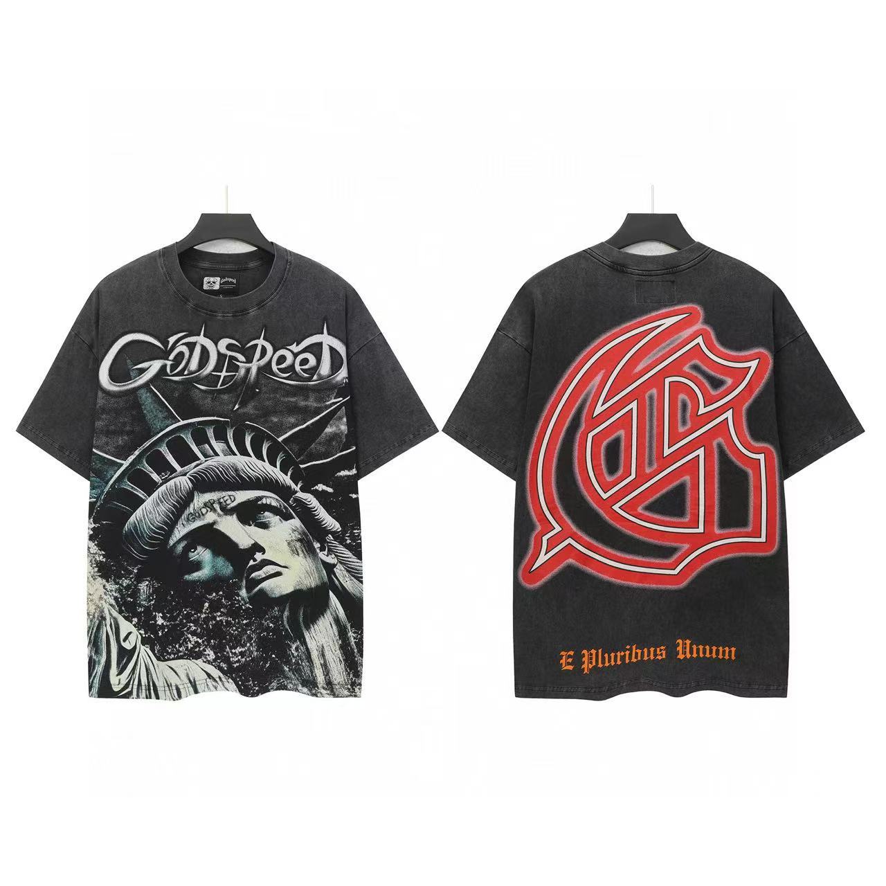 Godspeed Statue of Liberty "Night of the Demigods" Tee
