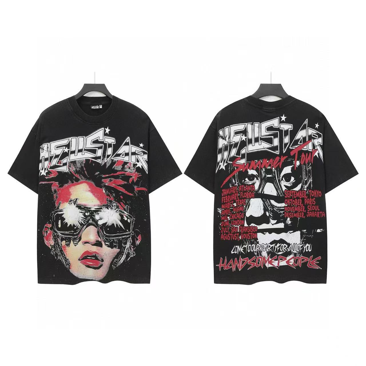 Hellstar "Jesus Wept" T-Shirt / Hellstar "The Path to Paradise" T-Shirt