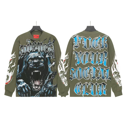 Godspeed Statue of Liberty Long Sleeve Shirt