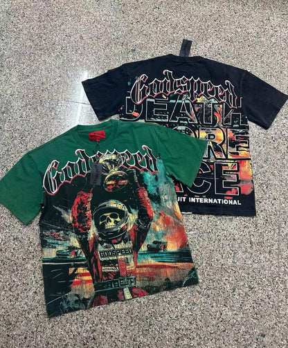 Godspeed Statue of Liberty "Night of the Demigods" Tee
