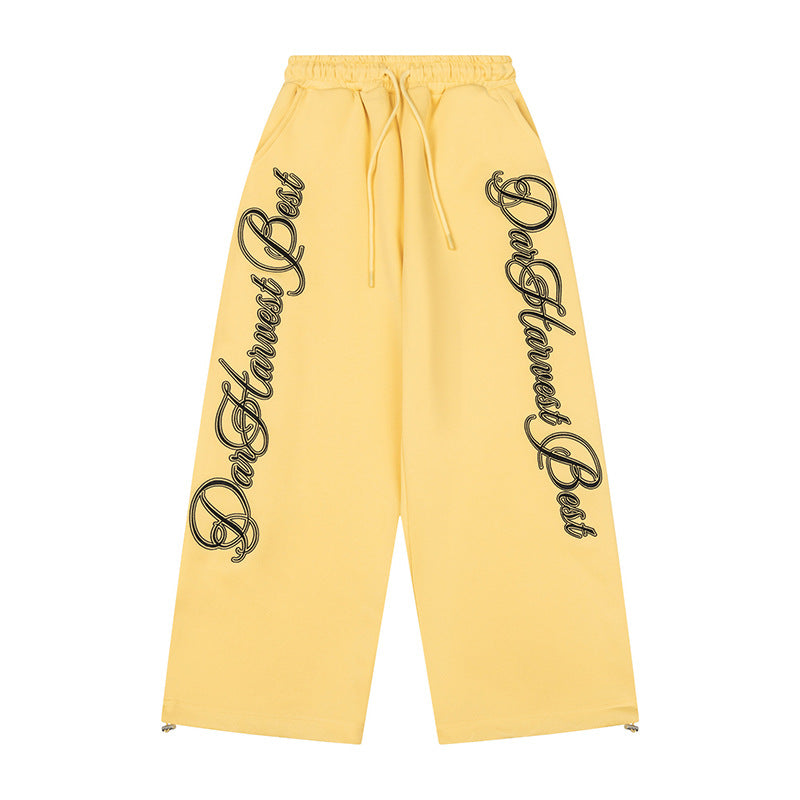 DARKAGE "Dar Harvest Best" Gothic Script Sweatpants