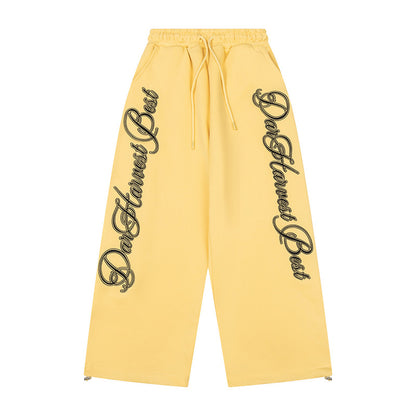 DARKAGE "Dar Harvest Best" Gothic Script Sweatpants