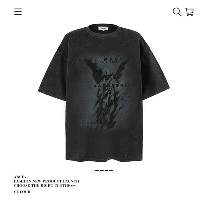 VANCARHELL Skeleton Ribcage T-Shirt