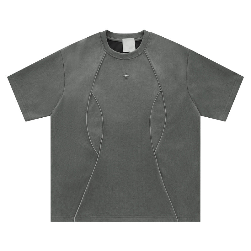Cyber Sigilism Star Stitch T-Shirt