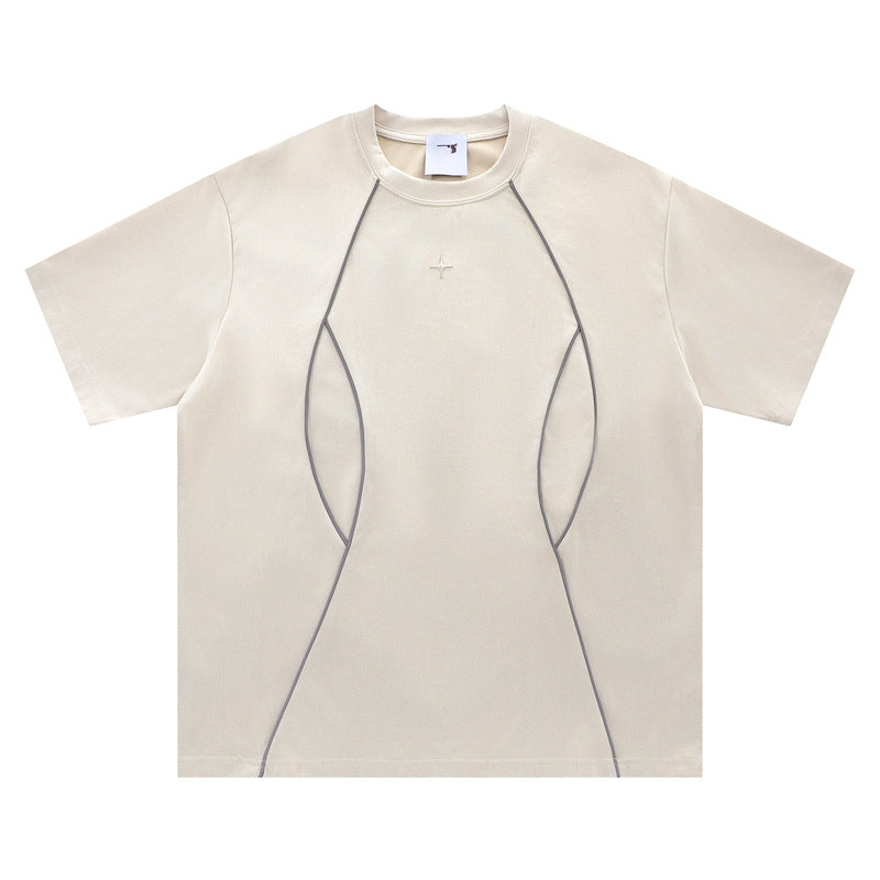Cyber Sigilism Star Stitch T-Shirt