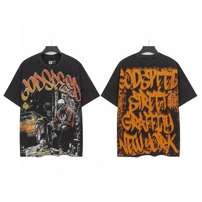 Godspeed Statue of Liberty "Night of the Demigods" Tee