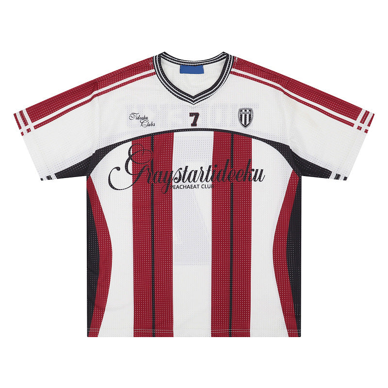 Graystar Tideeku 7 Striped Football Jersey