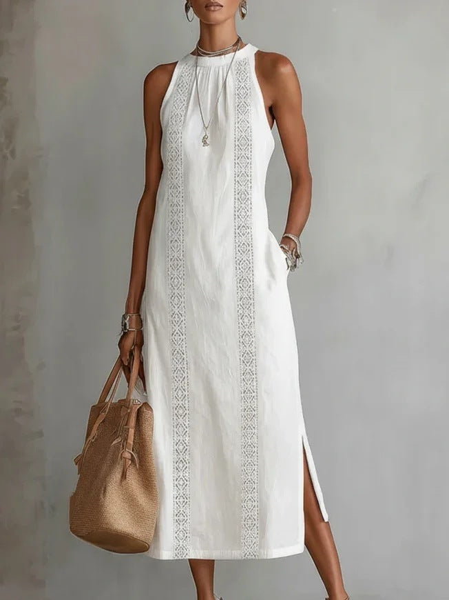 Women's Solid Color Loose Long Shirt Dress Casual Oversized Button Down Summer Dress - Seldom Seen Styles