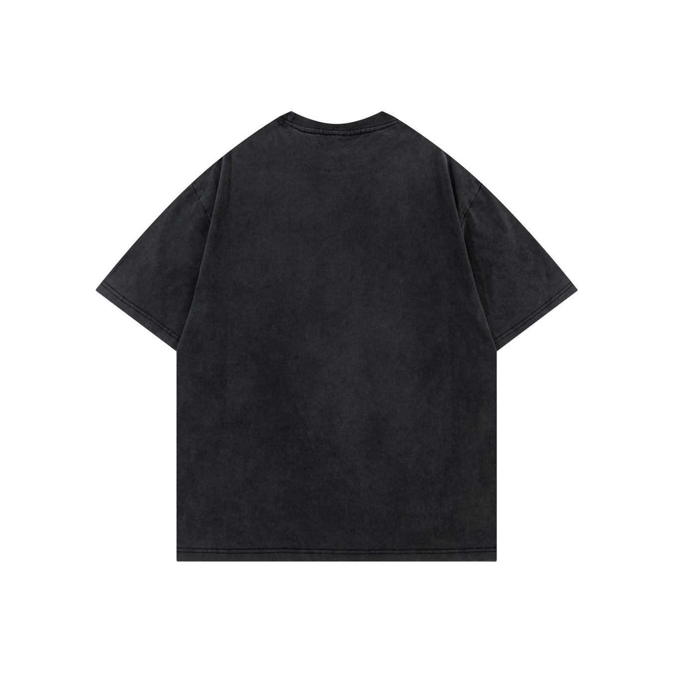 Jewelry Cross Print Short Sleeve T-Shirt Loose Oversized Couple Vibe Niche Design Streetwear Casual Summer Tee | Cross Jewel