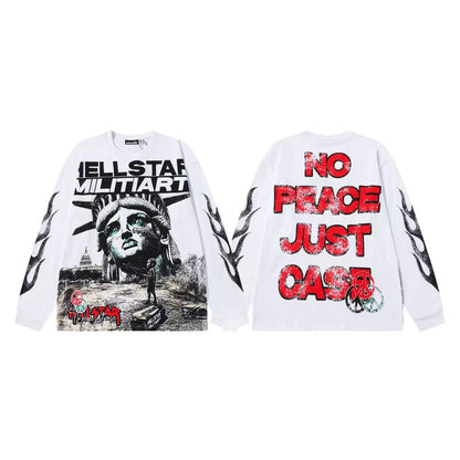 Hellstar “Basketball Skeleton” Long Sleeve Tee