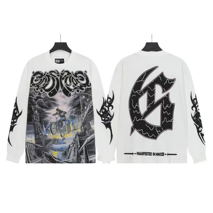 Godspeed Statue of Liberty Long Sleeve Shirt