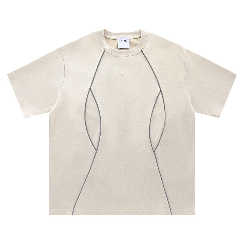 Cyber Sigilism Star Stitch T-Shirt