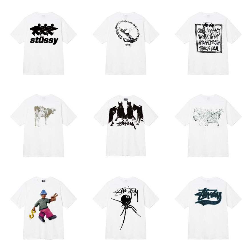 Stüssy Graphic T-Shirts Collection
