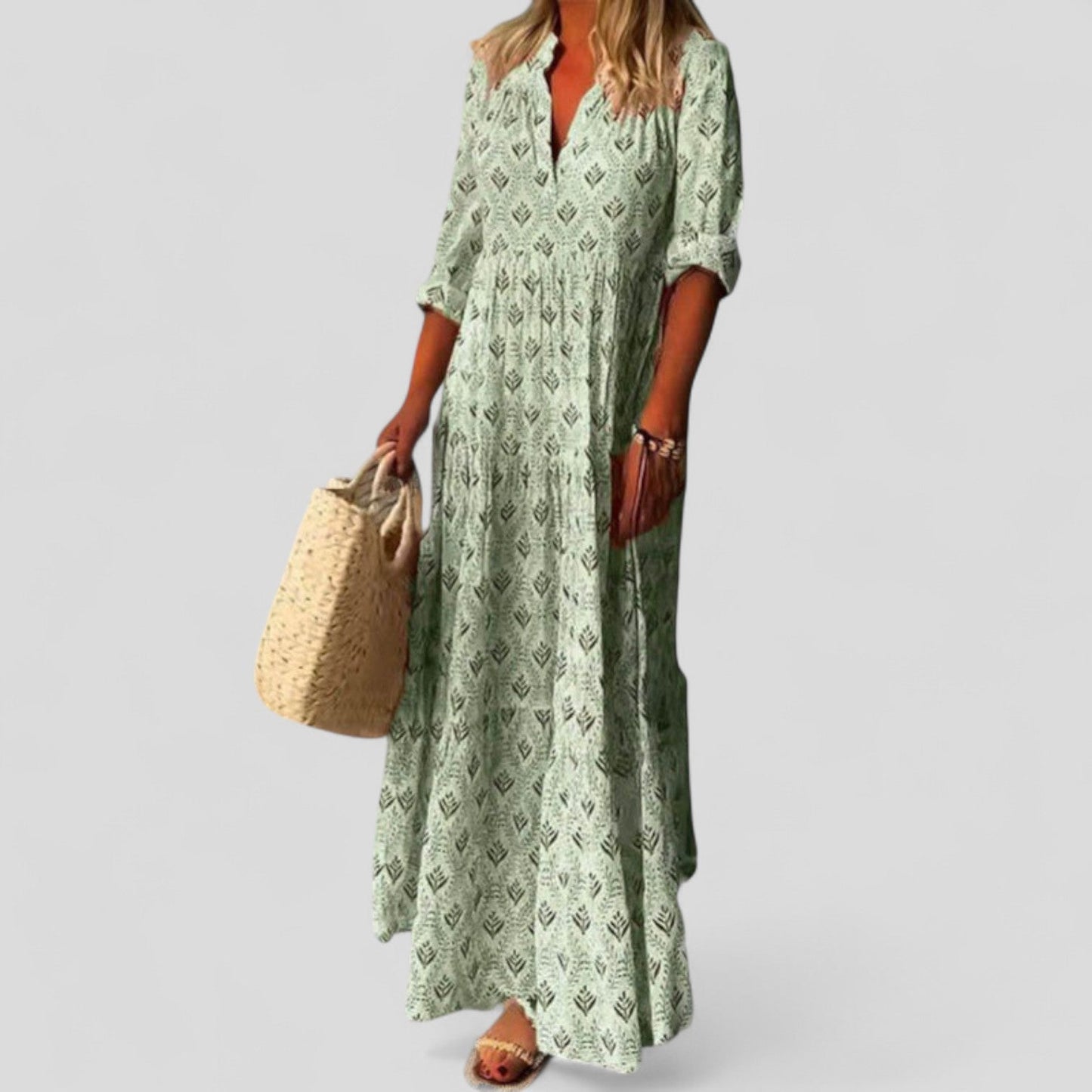 Marcivine | Sophisticated Maxi Dress - Seldom Seen Styles