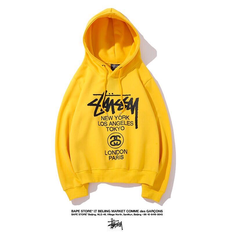 Stüssy Stock Logo Copyright Hoodie