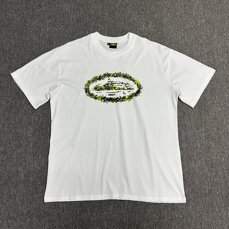Alcatraz Graphic T Shirt Oversized Streetwear Tee Vintage Logo Print Cotton Crew Neck Unisex T Shirt