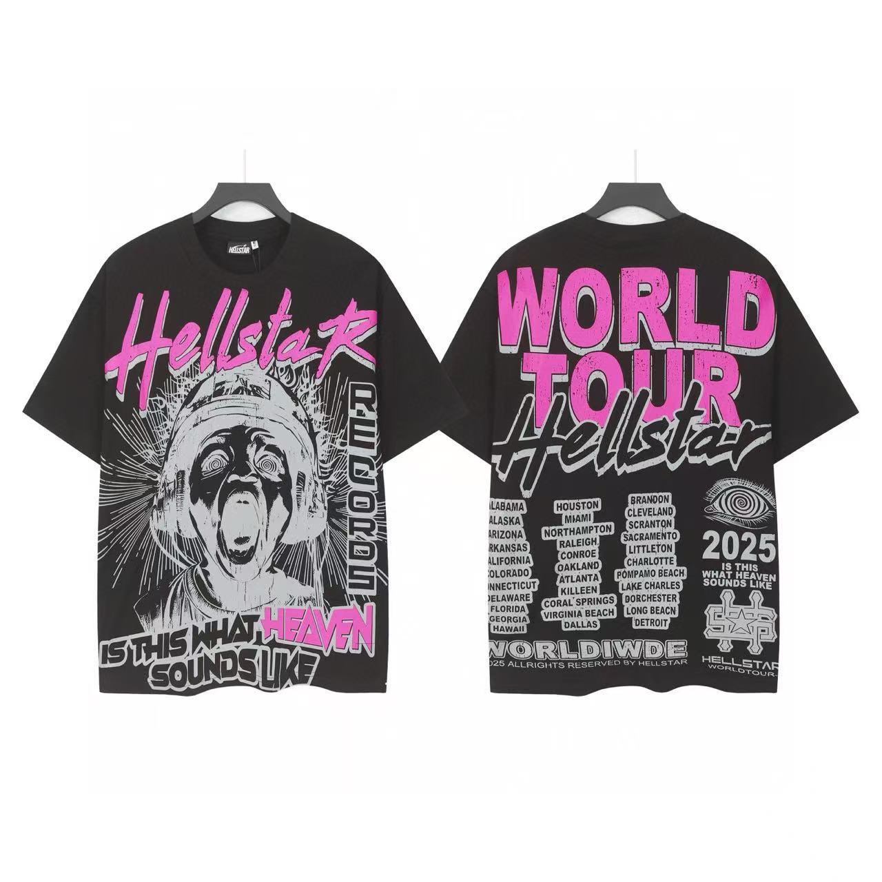 Hellstar "Jesus Wept" T-Shirt / Hellstar "The Path to Paradise" T-Shirt