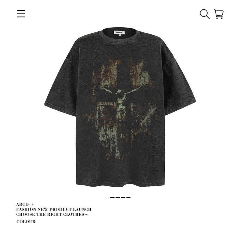 VANCARHELL Skeleton Ribcage T-Shirt
