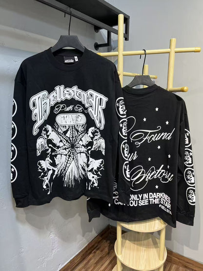 Hellstar “Basketball Skeleton” Long Sleeve Tee