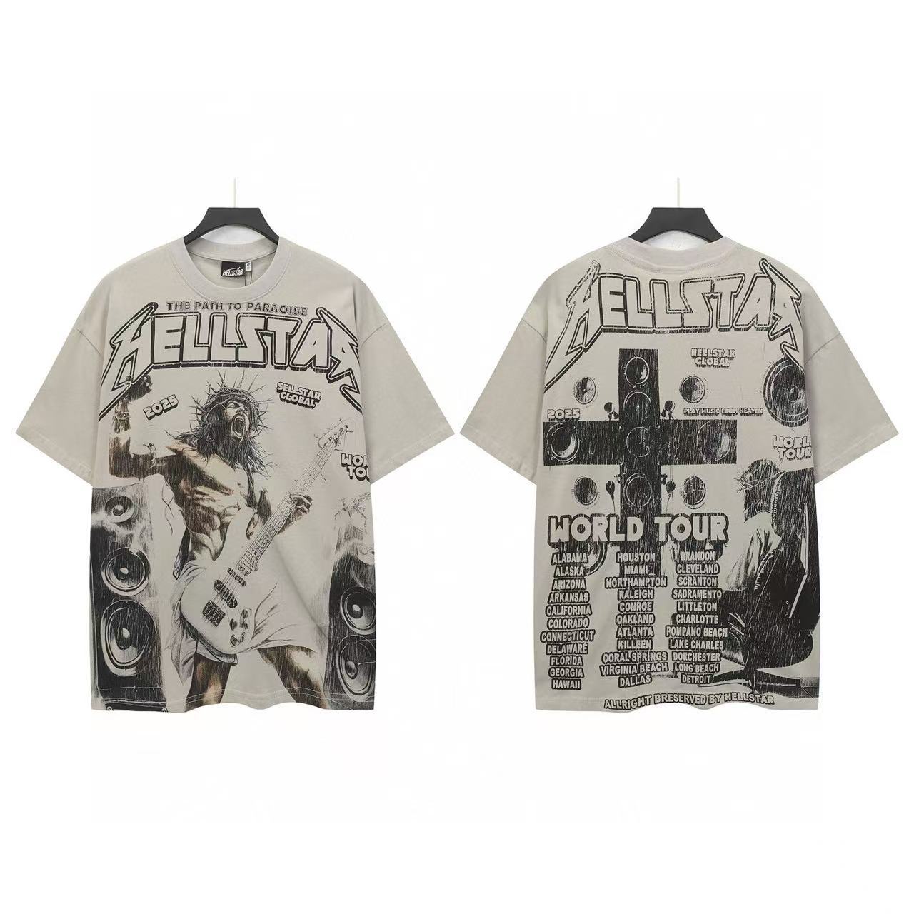 Hellstar "Jesus Wept" T-Shirt / Hellstar "The Path to Paradise" T-Shirt