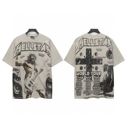 Hellstar "Jesus Wept" T-Shirt / Hellstar "The Path to Paradise" T-Shirt