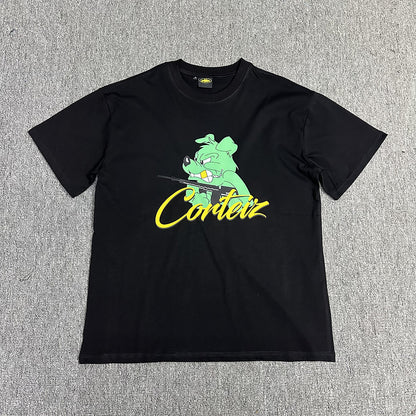 Alcatraz Graphic T Shirt Oversized Streetwear Tee Vintage Logo Print Cotton Crew Neck Unisex T Shirt