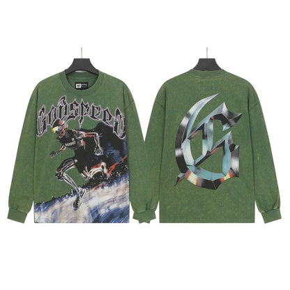 Godspeed Statue of Liberty Long Sleeve Shirt