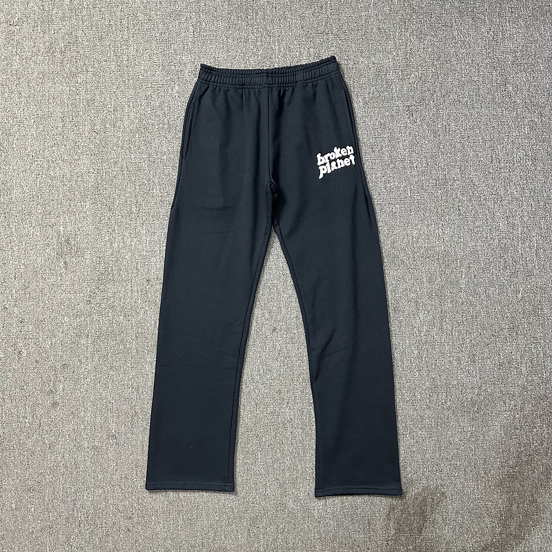 Broken Planet Hoodie and Sweatpants Set Oversized Graphic Tracksuit Streetwear Two Piece Outfit Unisex