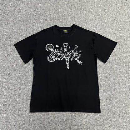 Alcatraz Graphic T Shirt Oversized Streetwear Tee Vintage Logo Print Cotton Crew Neck Unisex T Shirt