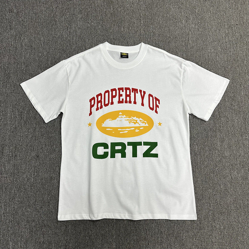 Alcatraz Graphic T Shirt Oversized Streetwear Tee Vintage Logo Print Cotton Crew Neck Unisex T Shirt