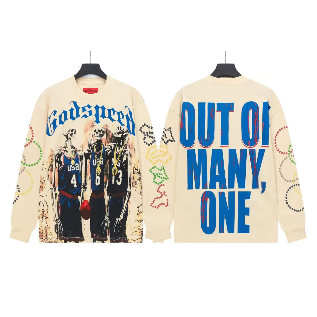 Godspeed Statue of Liberty Long Sleeve Shirt