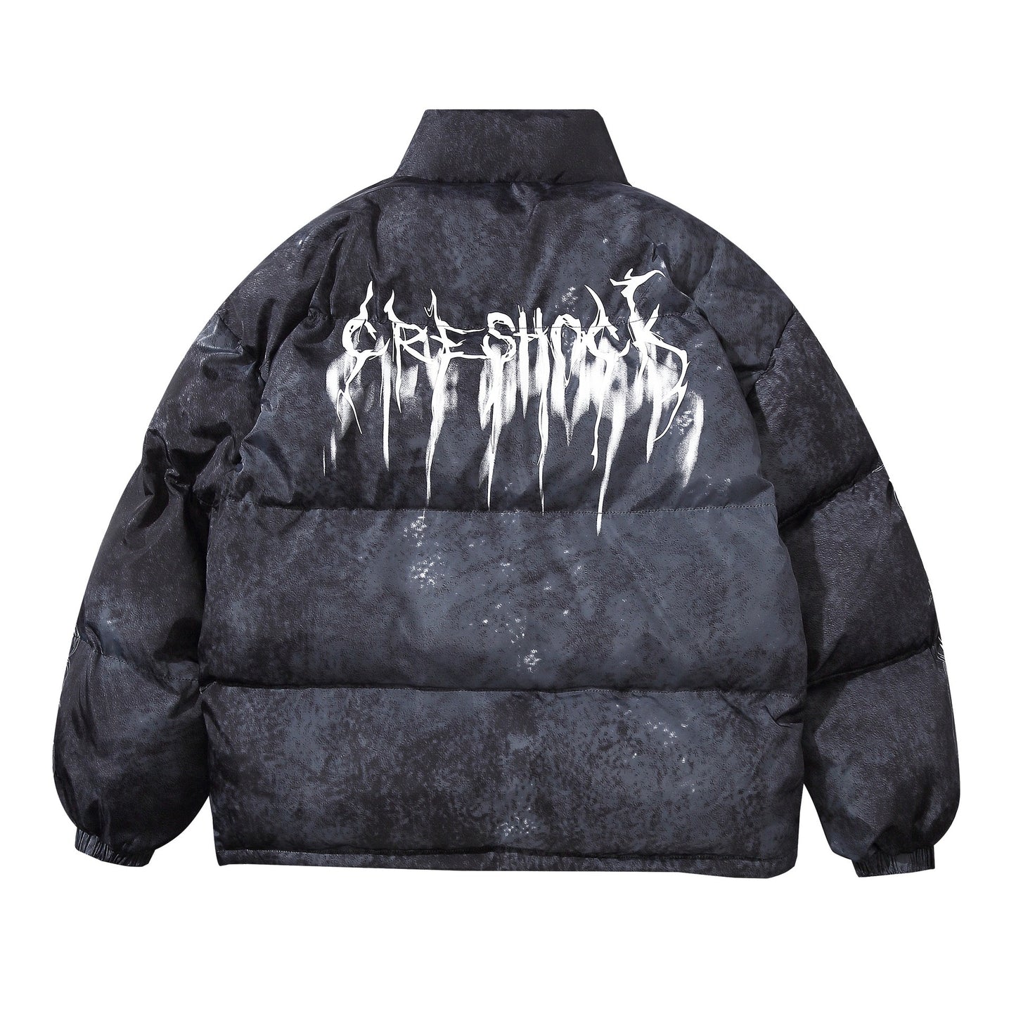 Women's American Street Oversized Hand-Stuffed Cotton Puffer Jacket Couple Autumn Winter Casual Unisex Multi-Style | Street Duo Puffer II
