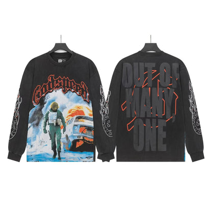 Godspeed Statue of Liberty Long Sleeve Shirt