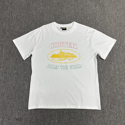 Alcatraz Graphic T Shirt Oversized Streetwear Tee Vintage Logo Print Cotton Crew Neck Unisex T Shirt