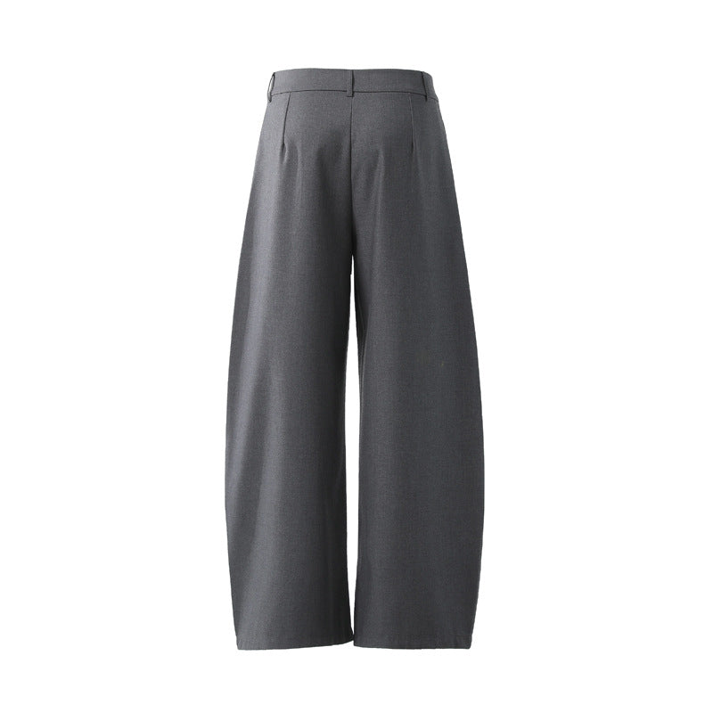 Women's American Deconstruction Scimitar Wide Leg Drape Pants Cleanfit Casual Unisex Trousers | Scimitar Wide