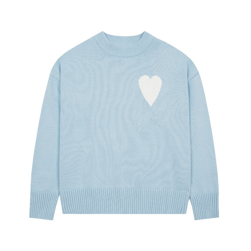 AMI Paris “Ami de Cœur” Crewneck Sweater