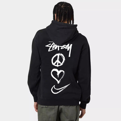 Stüssy Stock Logo Copyright Hoodie