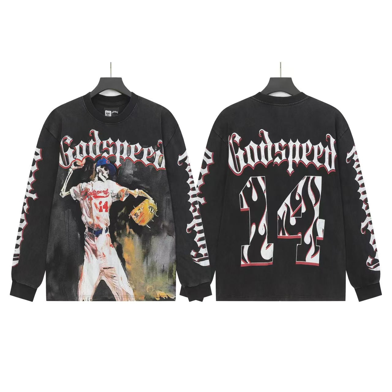 Godspeed Statue of Liberty Long Sleeve Shirt