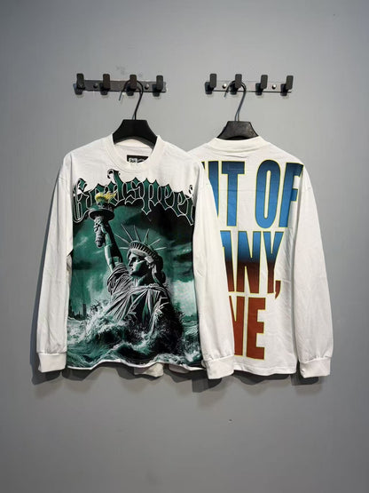 Godspeed Statue of Liberty Long Sleeve Shirt