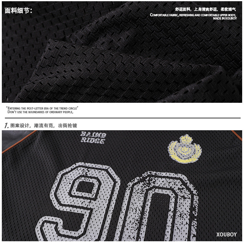 Bamo Ridge 90's Mesh Football Jersey