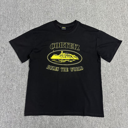 Alcatraz Graphic T Shirt Oversized Streetwear Tee Vintage Logo Print Cotton Crew Neck Unisex T Shirt