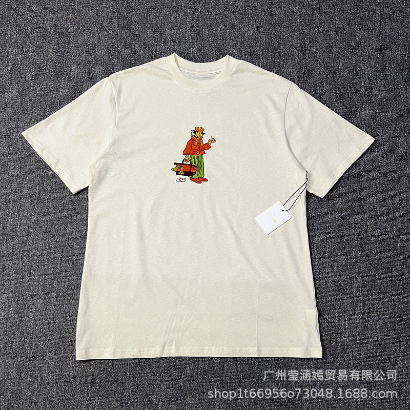 Aime Leon Dore New York Queens Graphic T-Shirt Vintage Streetwear Crew Neck Cotton Tee Casual Short Sleeve Unisex Top